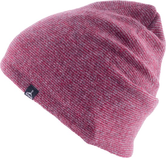 Altidude SENSEI Bordeaux / Grey Unisex, fijne strepen, normale pasvorm, dubbele laag, Buitenkant: 80% scheerwol (lamswol) / 20% polyamide // Voering: 100% scheerwol (merino)