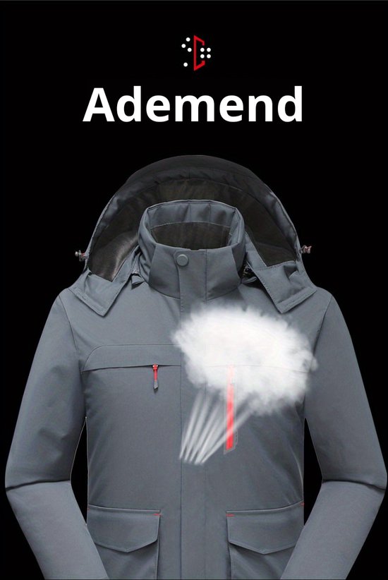 Thermisch vest Verwarmde jas Heren Dames Verwarmde jas met capuchon Elektrische verwarmingsjacks Opladen via USB Elektrisch verwarmde bodywarmerjas 11 verwarmingszones Ja