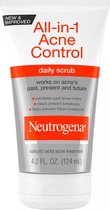 Neutrogena - Acne & Puistjes - All-in-1 Acne Control Daily Face Scrub with Salicylic Acid for Acne-Prone Skin - 124ml