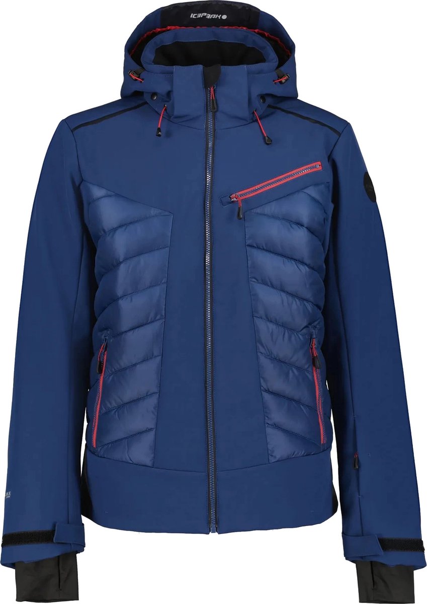 Icepeak Heren Fremont Softshell Jacket Dark Blue