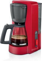 Bol.com Bosch TKA3M134 MyMoment - Koffiezetapparaat - Rood aanbieding