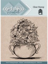 Card Deco Essentials Clear Stamps - Urban Flowers