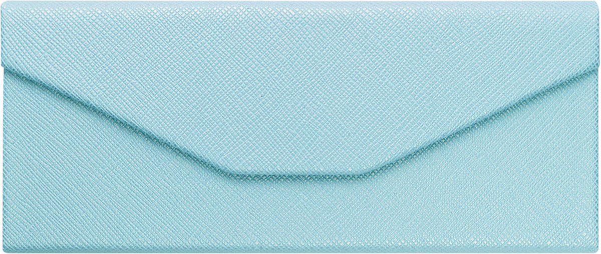 Brillenkoker| brillenhoes | brillenetui | licht blauw