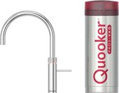 Quooker Fusion Round kokendwaterkraan - bec pivotant - Réservoir PRO3 - Eau chaude / bouillante - Chrome