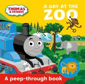 Thomas  Friends A Day at the Zoo a peepthrough book