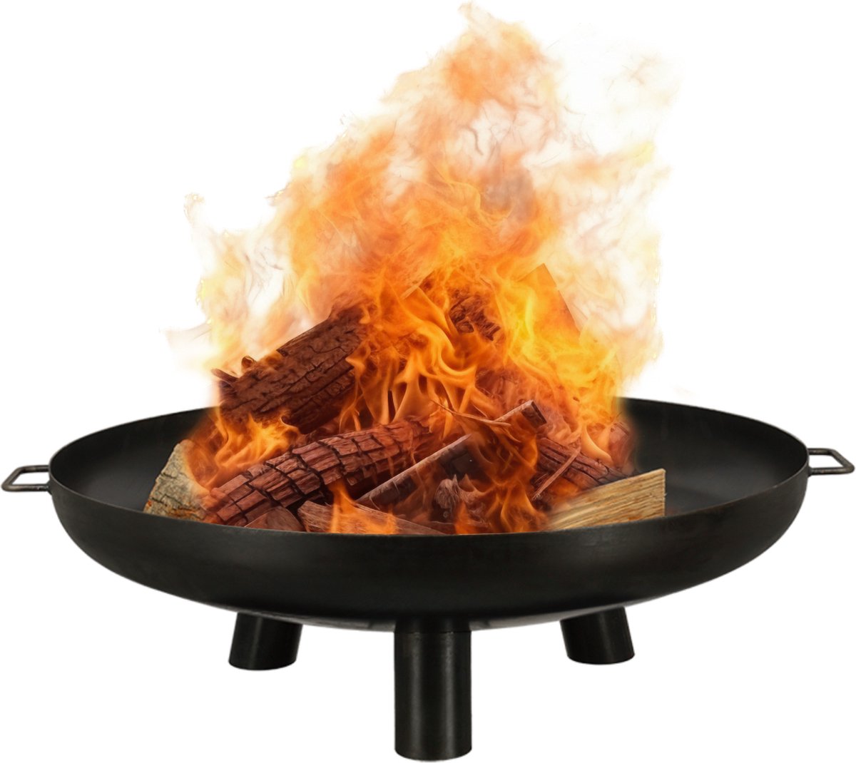 Esschert Design Steel Fire Bowl 80 cm - Black