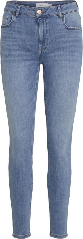 Vila Jeans Visarah Wu05 Rw Skinny Jeans - Noos 14094341 Medium Blue Denim Dames Maat - W26 X L30