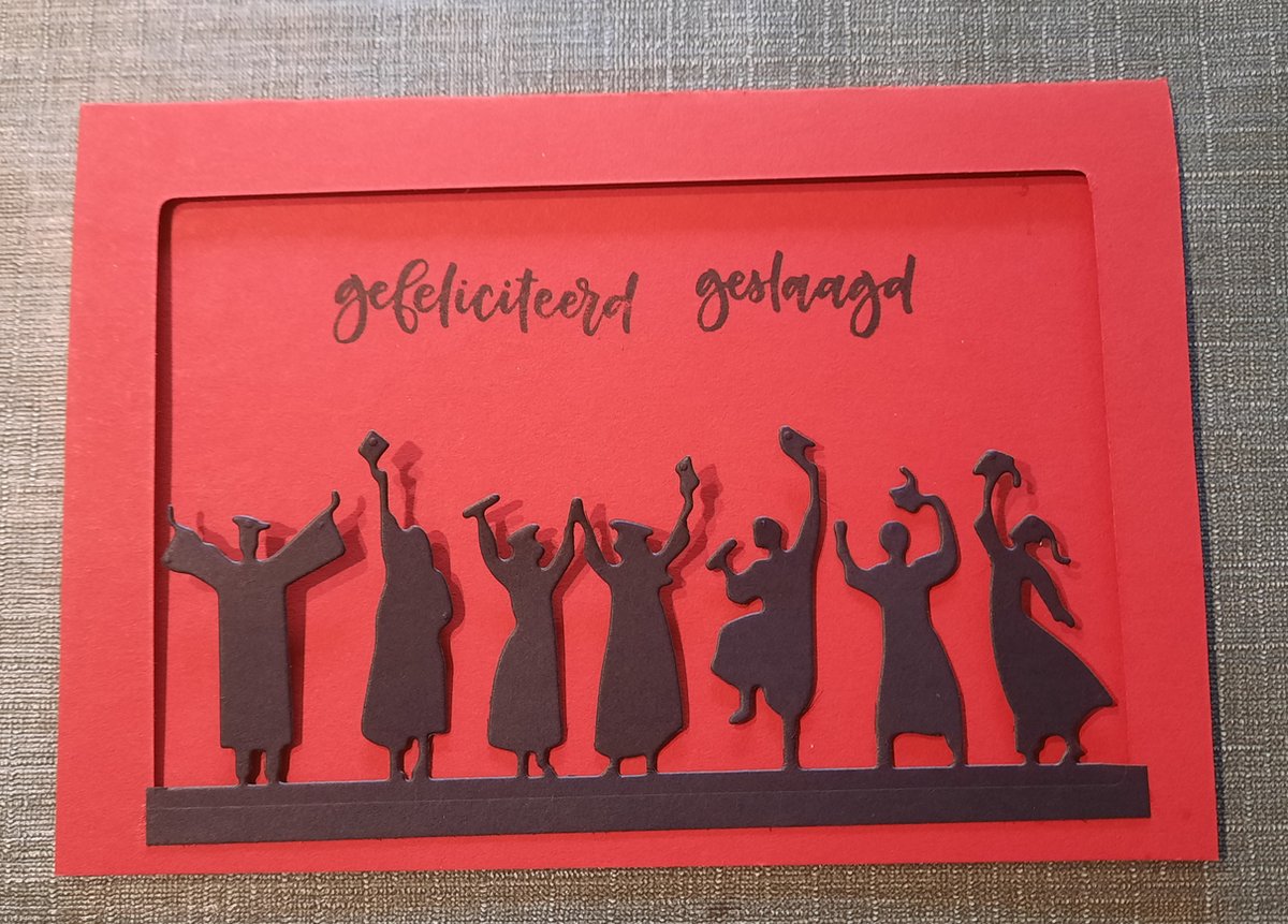 Geslaagd! - HANDGEMAAKTE - Open kaart
