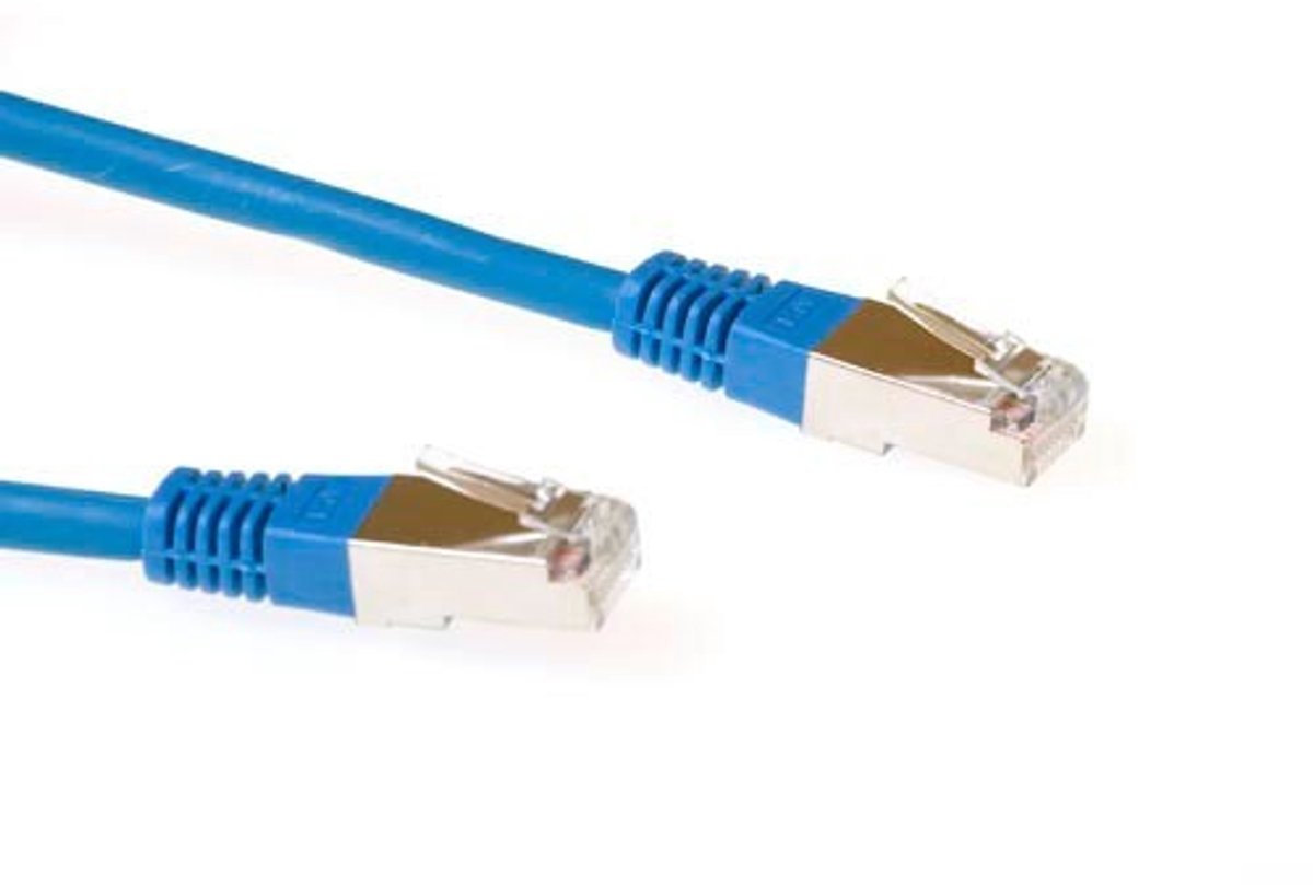 ACT IB7620 F/UTP CAT5E Patchkabel Blauw - 20 meter