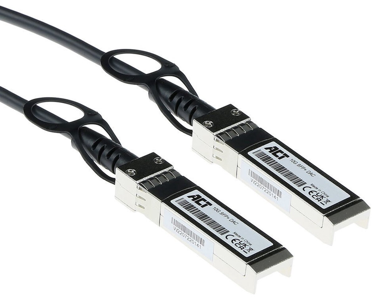 ACT TR0103 SFP+- | SFP+ Passieve DAC Twinax Kabel Gecodeerd voor Juniper - 3 meter