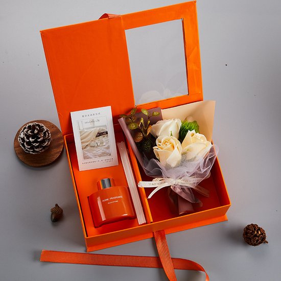 Valentijnsdagcadeau/kerstcadeau/praktische aromatherapie geschenkdoosset/souvenircadeau Oranje