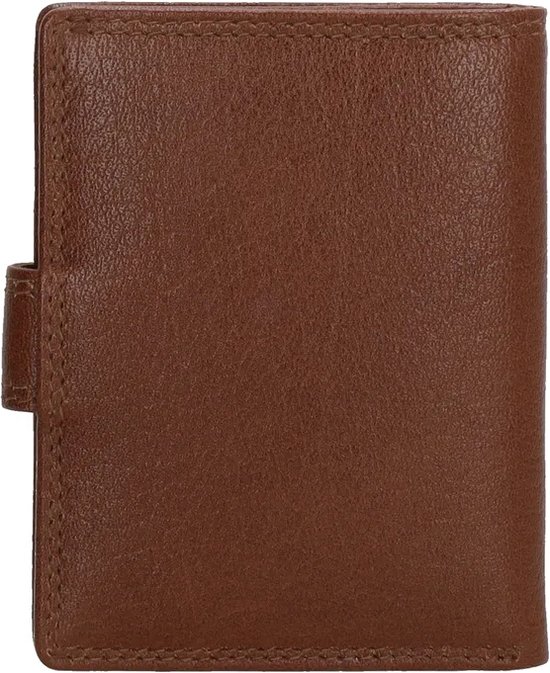 Double-D - Étui pour cartes de crédit - RFID - Anti Skim - Marron