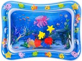 Livano Waterspeelmat - Watermat - Baby - Speelmat - Binnen - Buiten - Kraamcadeau - Opblaasbaar - Blauwe Octopus