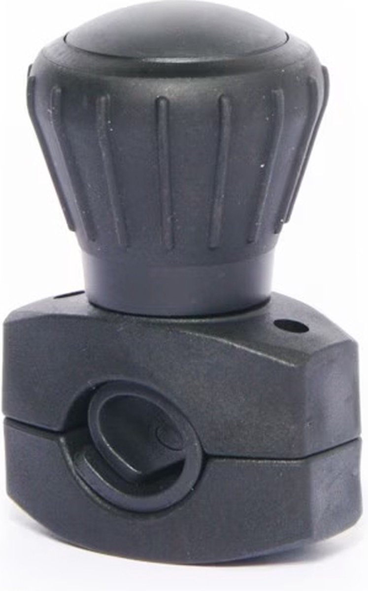 Zwarte stuurwiel knop - Universele stuurknop - Stuurhulp