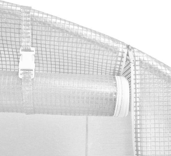 VITAVIA Tuinkas Triton 2500 polycarbonaat 6 mm met fundering 198x131 cm aluminium kopen