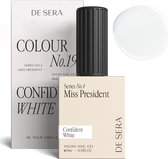 De Sera Gellak - Witte Gel Nagellak - Wit - 10ML - Colour No. 19 Confident White