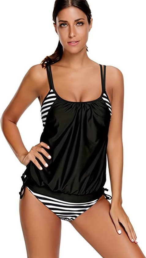 Dames Zwemkleding Bikini 2 stuks Grote maten Zwempak Gest
