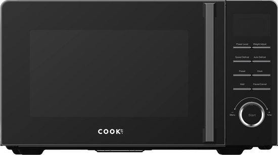 COOK-IT Vrijstaande Magnetron - 20L - 11 Sterktes - 8 Kookprogamma's - Nieuw Model - Microwave