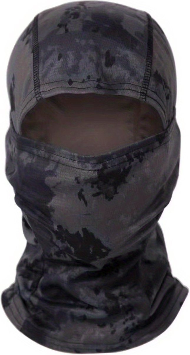 Livano Winter Masker Balaclava Ski Mask Ski Masker Bivakmuts Full Face Mask Camouflage Zwart