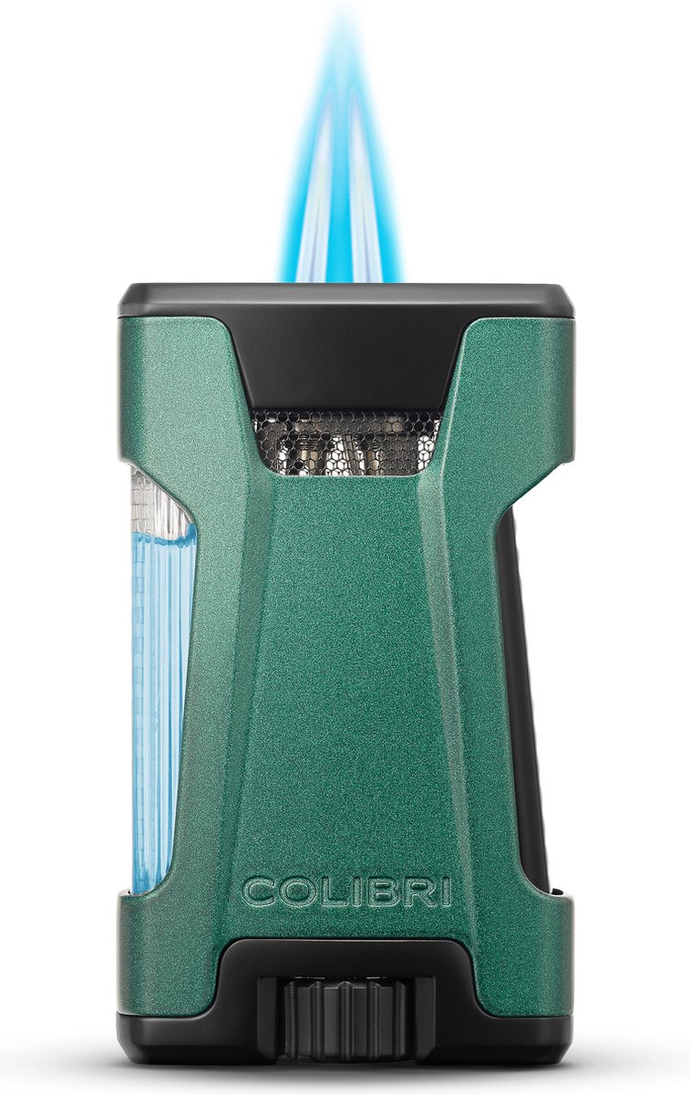 Goedkoopste Colibri Rebel - Dubbele Jet Flame Aansteker - Windproof Sigarenaansteker/Stormaansteker