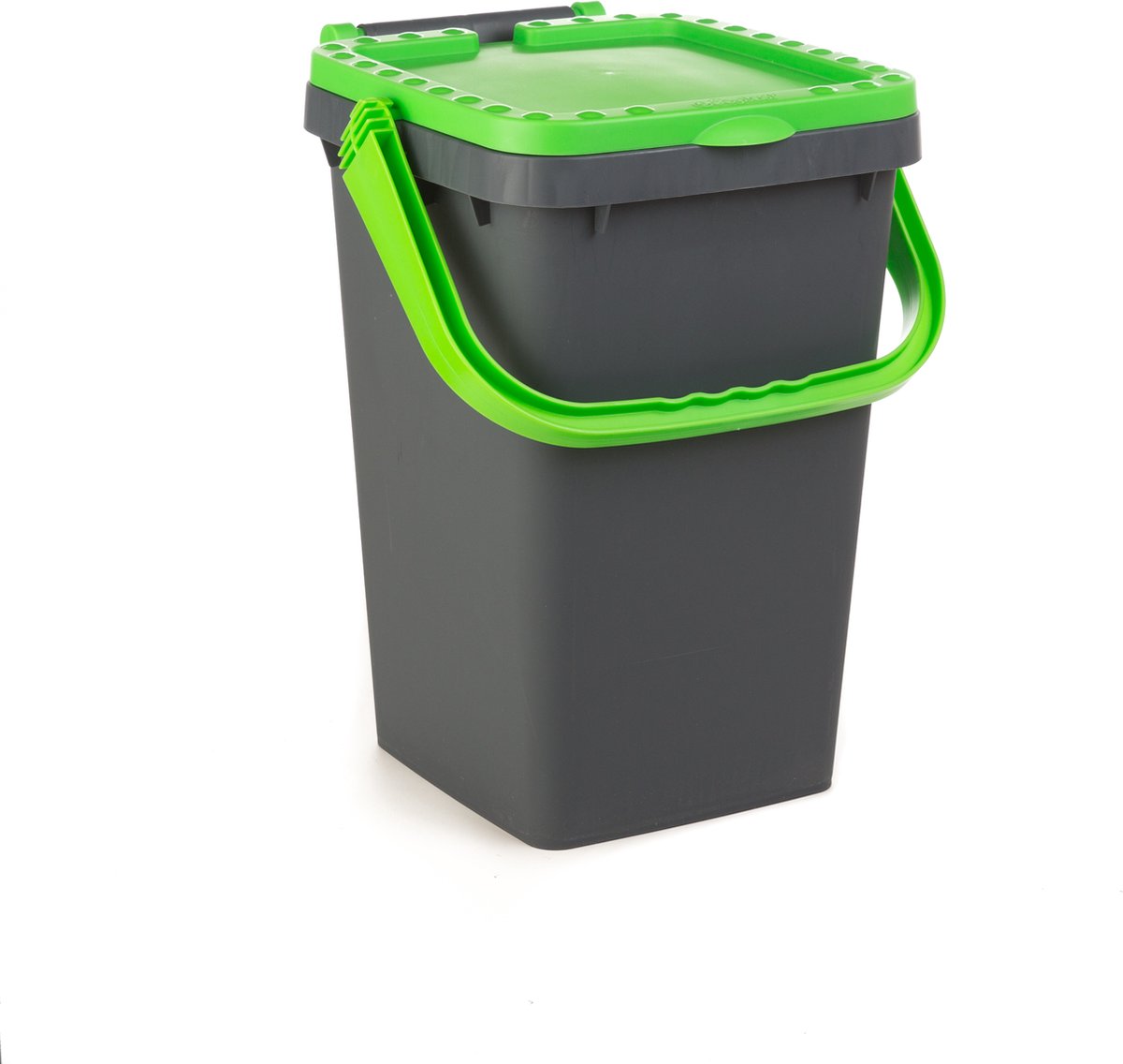 Ecoplus 25 liter afvalemmer groen - afvalscheidingsbak - sorteerbak - afvalbak