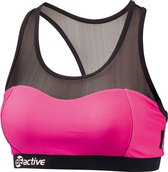 BECO BEactive Bikini Topje - C-Cup - roze/zwart maat 42