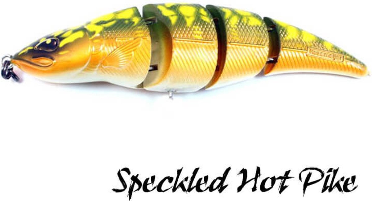 Rozemeijer - Fatal Attraction Hardbait Kunstaas - 18 cm - Speckled Hot Pike