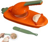 Livano Moules à ravioli – Machine à raviolis – Set de fabrication de raviolis – Moule à raviolis – Raviolis – Coupe-tarte – Empanada – Rouge