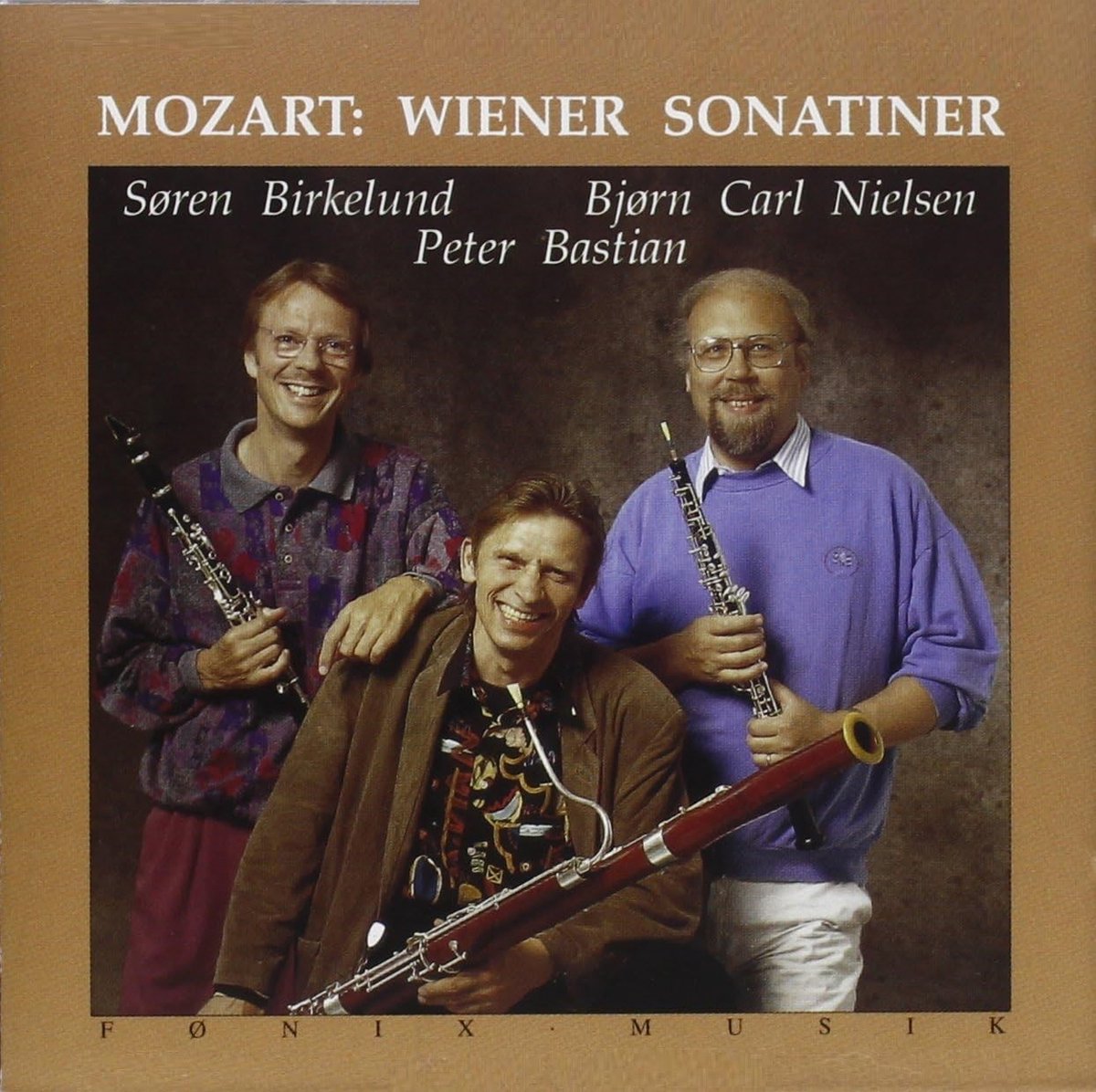 Søren Birkelund, Bjørn Carl Nielsen, Peter Bastian - Mozart: Wiener Sonatiner (CD)