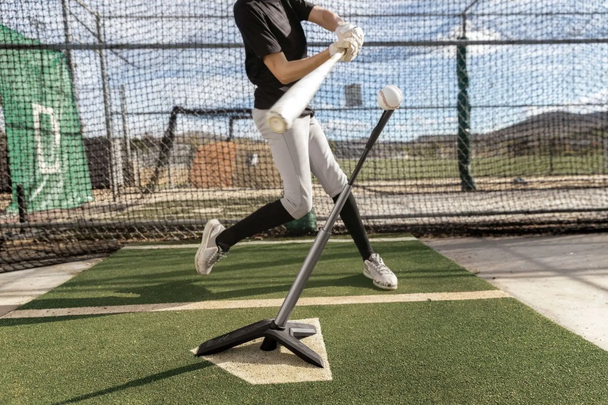 SKLZ Launch Tee Elite (510) | Baseball Adjustable Batting Tee Trainer voor Sport Honkbal/Softball