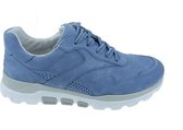 Gabor rollingsoft sensitive 86.986.26 - dames rollende wandelsneaker - blauw - maat 39 (EU) 6 (UK)