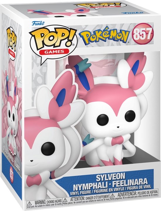 Pop Games: Pokémon Sylveon - Funko Pop #857