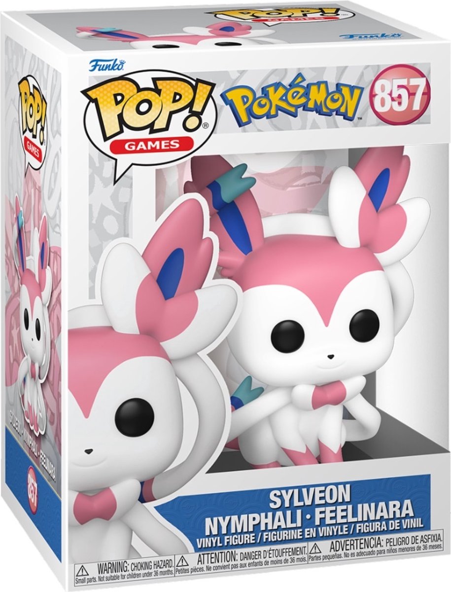 Pop Games: Pokémon Sylveon - Funko Pop #857 - Funko