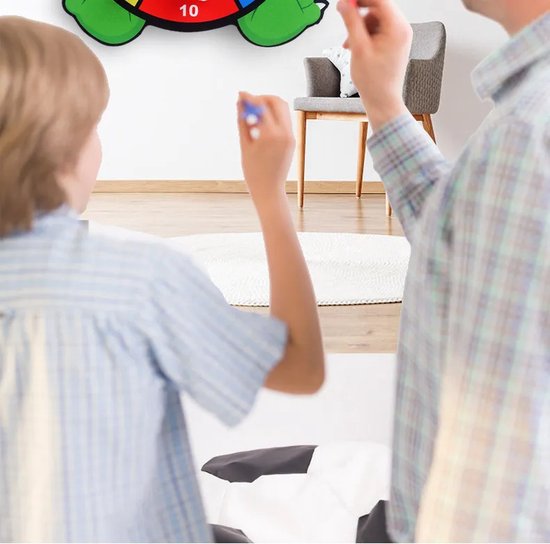 Dartbord voor Kinderen - Klittenband Dart Bord App- Ballen Gooien voor Kinderen - Klittenband Ballen Gooien - Speelgoed voor Peuters & Kleuters - Kinder Darts - Kids Darten - Klittenband Darten-Spelenderwijs Leren voor Peuters & Kleuters-Kerst cadeau van Tom (in een ster) — afbeelding 3