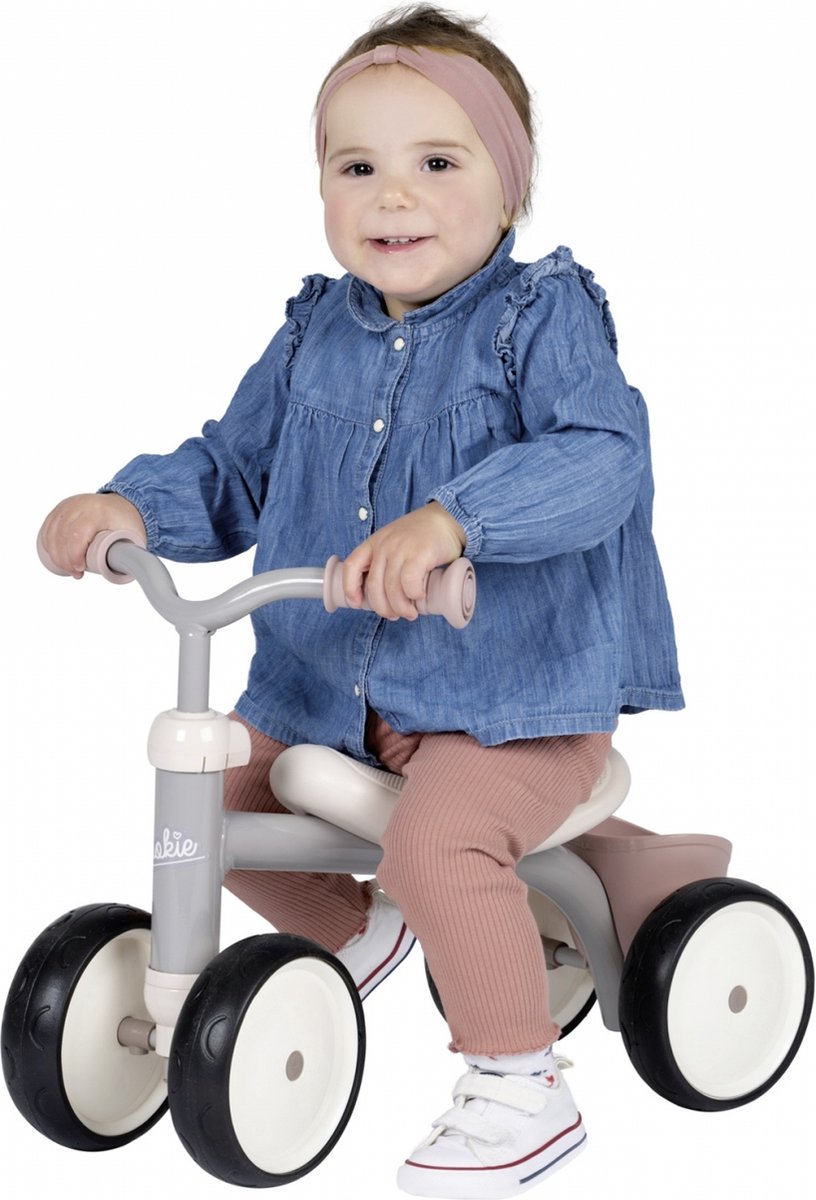 Smoby Rookie - Loopfiets - Step - Roze - Ontdek de Wereld op Vier Wielen! — afbeelding 3