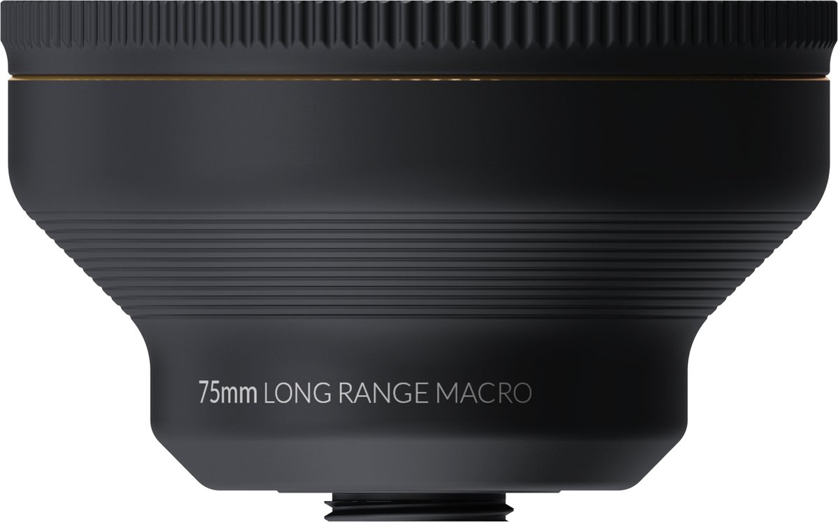 ShiftCam LensUltra 75mm Long Macro - lens voor smartphone - close-up foto's - macrofotografie
