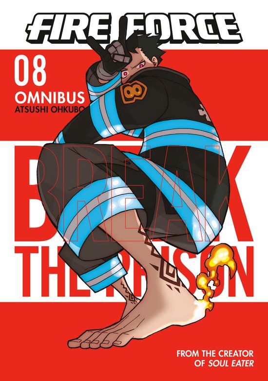 Fire Force Omnibus- Fire Force Omnibus 8 (Vol. 22-24) - cover