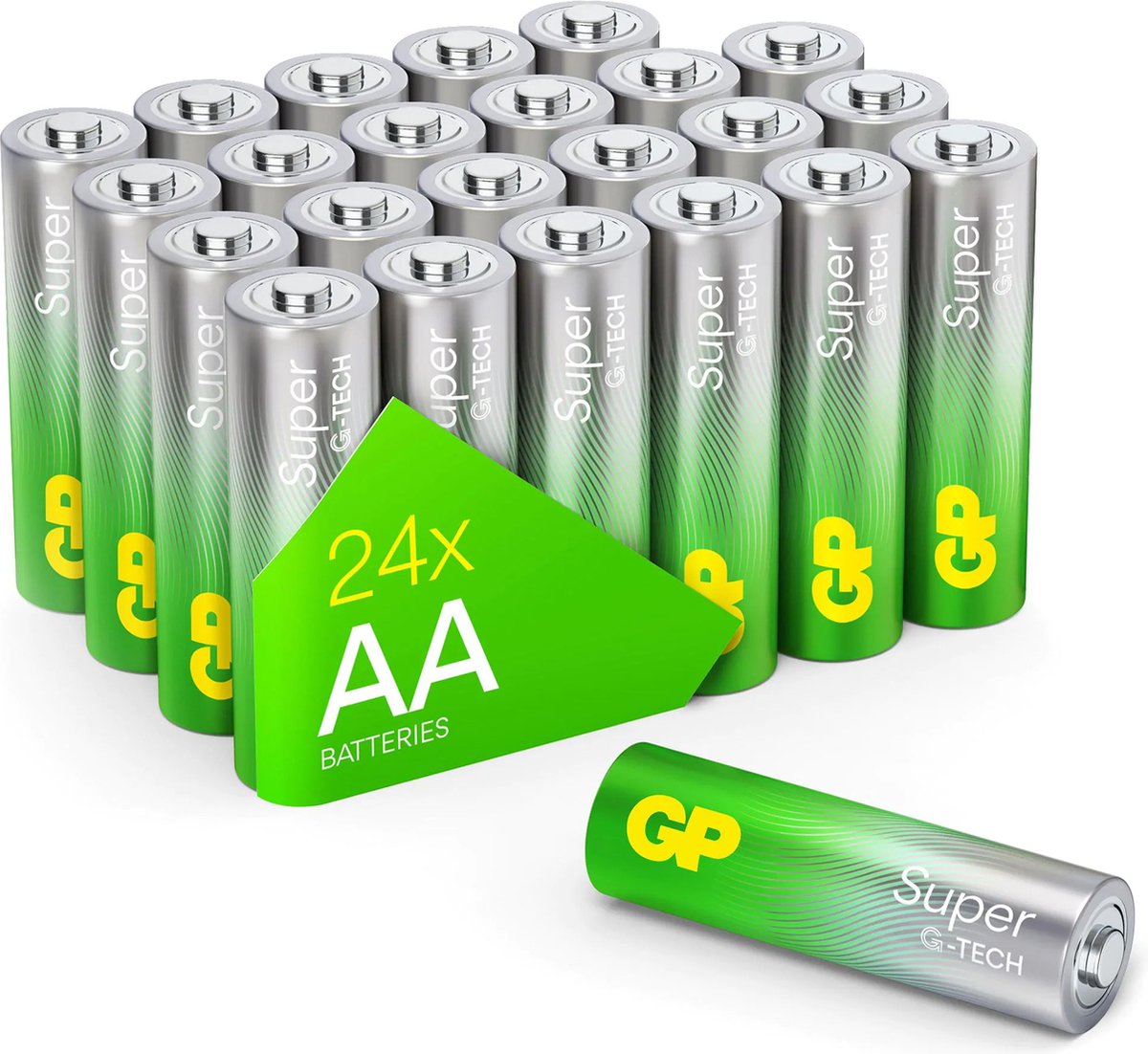 GP Super Alkaline AA batterijen - 24 stuks