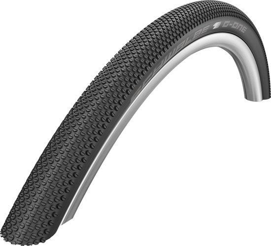 Schwalbe Vouwband G-One Allround - RaceGuard - 28 x 1.35 inch / 35-622 - 45-70 psi - Zwart