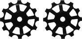 Novaride - 12T ceramic wheels zwart