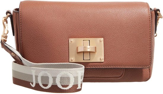 JOOP! Carino Muna Dames Crossbody tas/Schoudertas Leer - Bruin