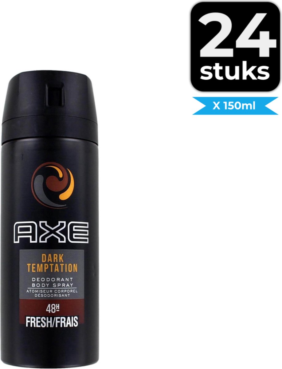 Axe - Deodorant - Spray - Dark Temptation - 48h - 150ml x 24