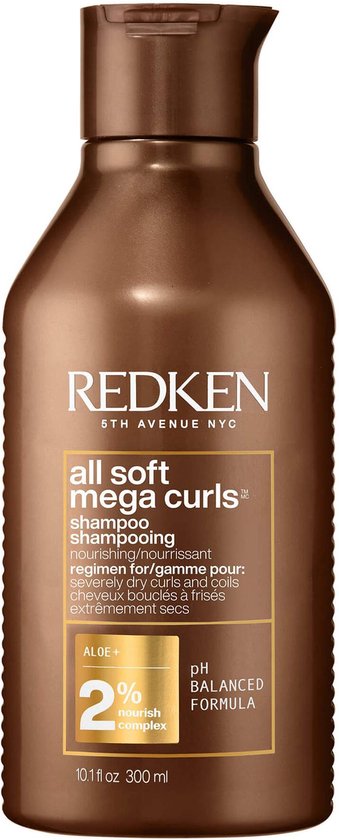 Redken All Soft Mega Shampoo - 300 ml