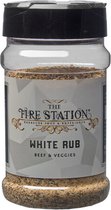 The Fire Station White Rub - Kruiden voor Rund & Groente - BBQ Kruiden - BBQ Rub - 190g