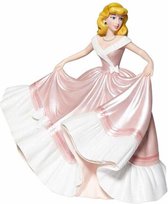 Disney Enesco Assepoester Roze Jurk 20 Cm Veelkleurig