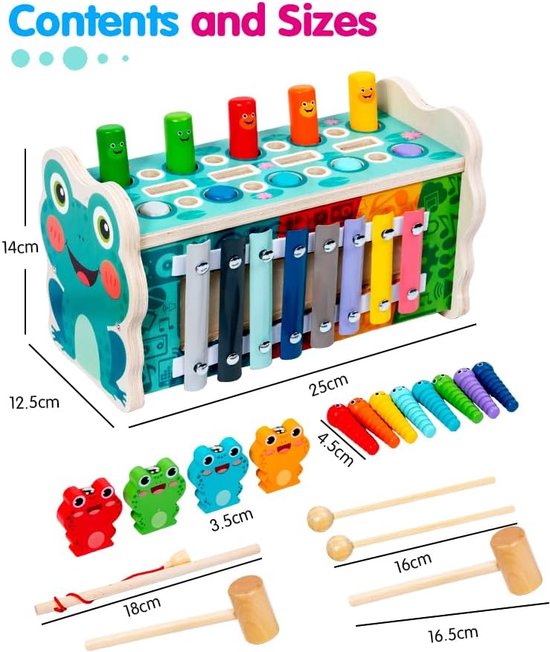 Hape xylofoon en hamerspel - speelgoed kopen