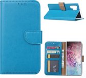 Boekmodel Hoesje Samsung Galaxy Note 10 Plus - Turquoise