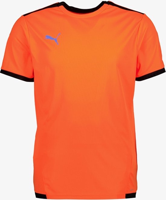 Puma Teamliga Jersey heren sport T-shirt - Blauw - Maat M