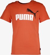T-shirt enfant Puma ESS+ Col 2 Logo orange - Taille 170/176