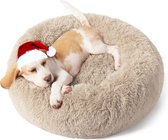 BOTC Hondenmand - Vetbed 60 cm - Maat M - Kattenmand - warmtemat - voor honden en katten - Bruin
